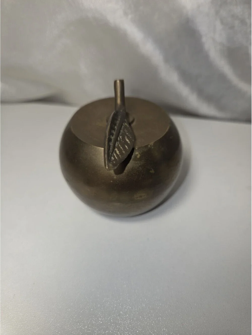Vintage Solid Brass Apple Shaped Bell